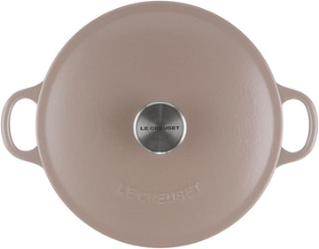 Le Creuset Marmite Cast Iron Soup Pot Casserole With Lid 22cm Sisal